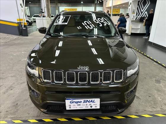 JEEP COMPASS 2.0 16V FLEX LONGITUDE AUTOMÁTICO JEEP COMPASS 2.0 16V FLEX LONGITUDE AUTOMÁTICO